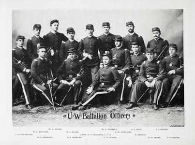 UW-Madison battalion officers