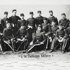 UW-Madison battalion officers