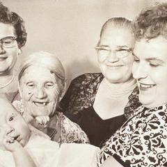 Five generations of women in Milwaukee, Wisconsin