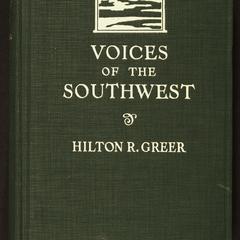 Voices of the Southwest : a book of Texan verse