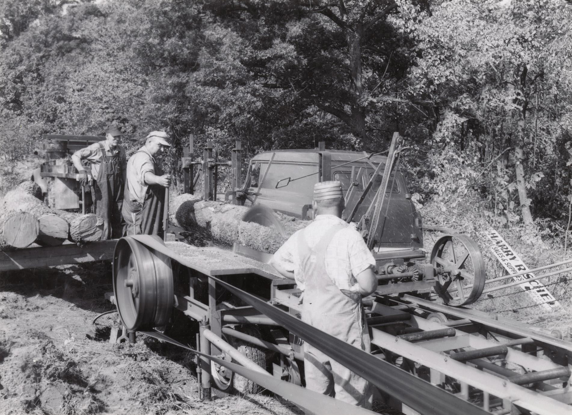 Commercial sawmill