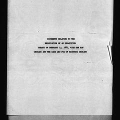Documents relating to the negotiation of an unratified treaty of February 13, 1867, with the Kaw Indians and the Sauk and Fox of Missouri Indians