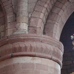Carlisle Cathedral nave arcade capital