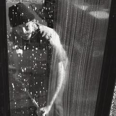 Man washing windows