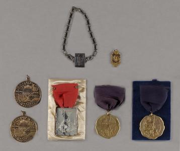Various archery medals