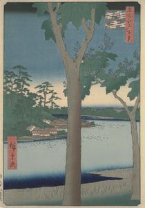 The Paulownia Plantation at Akasaka, no. 48 from the series One-hundred Views of Famous Places in Edo