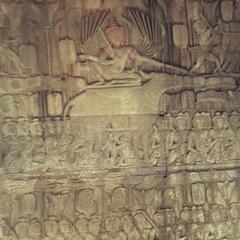 Angkor Wat : bas relief of battle