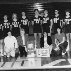 1986-87 women's basketball team