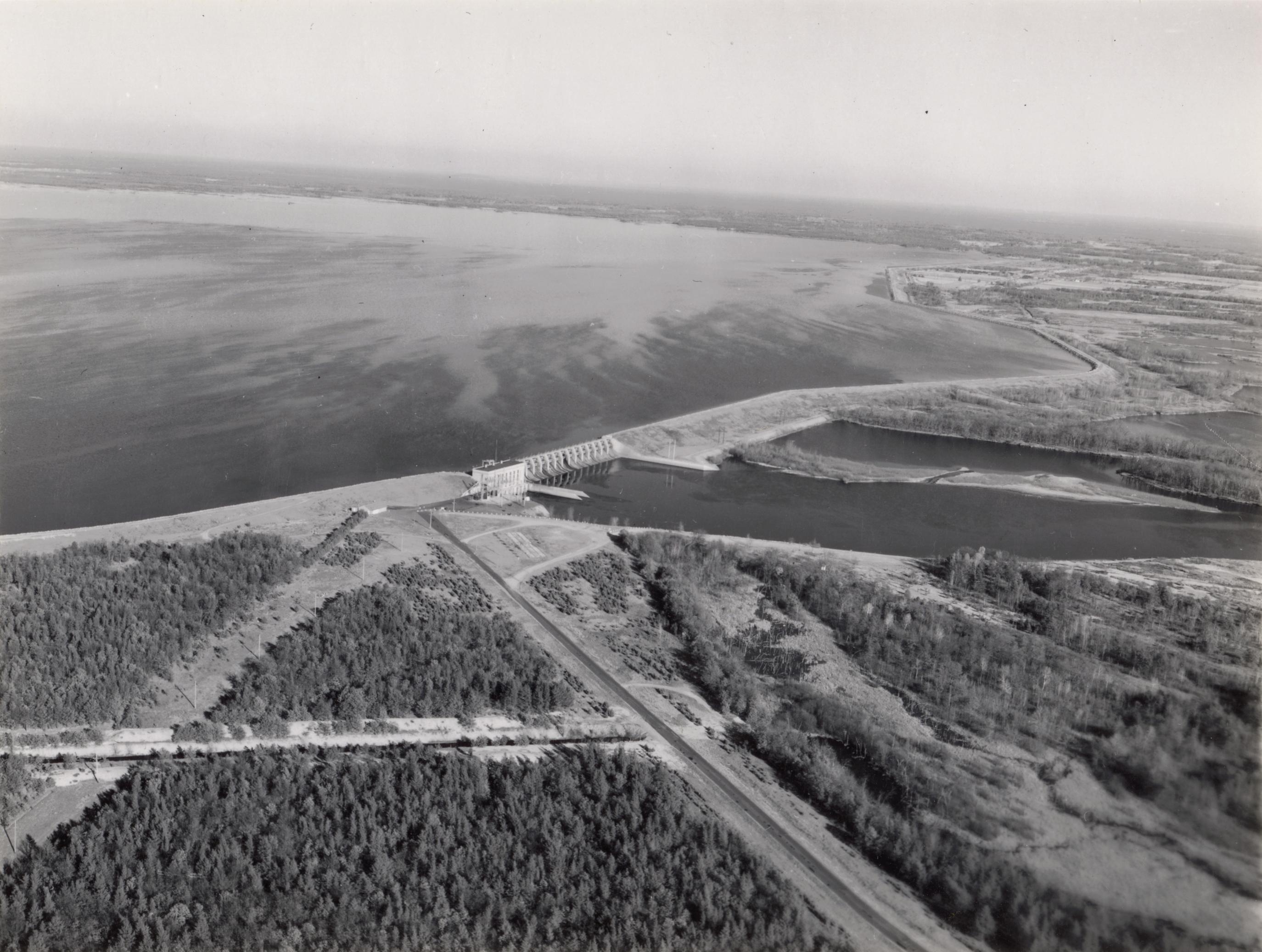 ‎Petenwell Flowage aerial UWDC UWMadison Libraries