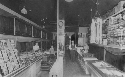 Interior photograph of an unidentified mercantile