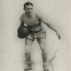 Basketball captain Ted Curtis
