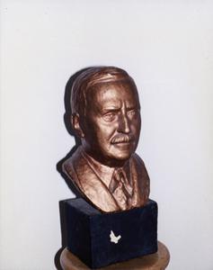 A bust of Charles W. Nash
