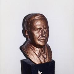 A bust of Charles W. Nash