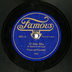 O sole mio