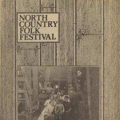 North Country Folk Festival program, 1981