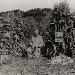 C. J. Chapman in the field