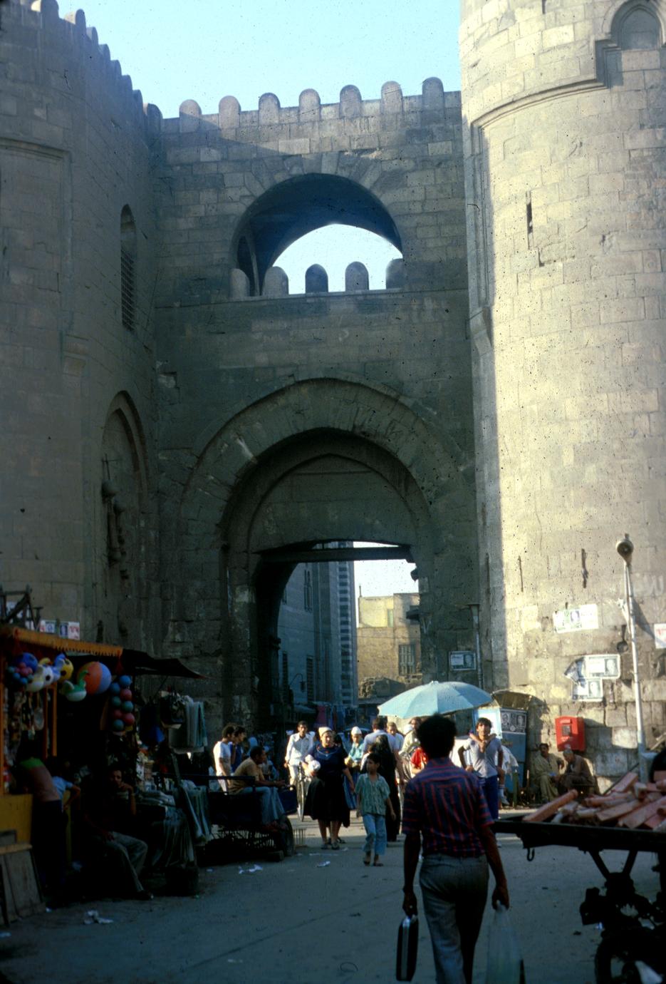 Bab Zuwayla Gate in Old Cairo
