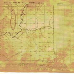 [Public Land Survey System map: Wisconsin Township 23 North, Range 11 West]