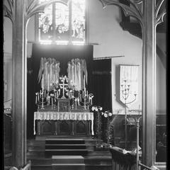 Kemper Hall Chapel - altar - wide angle lens
