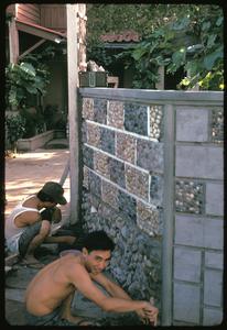 Constructing wall around a prosperous home
