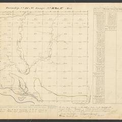 [Public Land Survey System map: Wisconsin Township 25 North, Range 18 West]