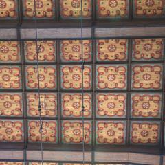 Winchester Cathedral south transept painted ceiling