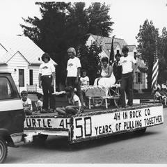 Rock County 4-H Fair parade, 1979