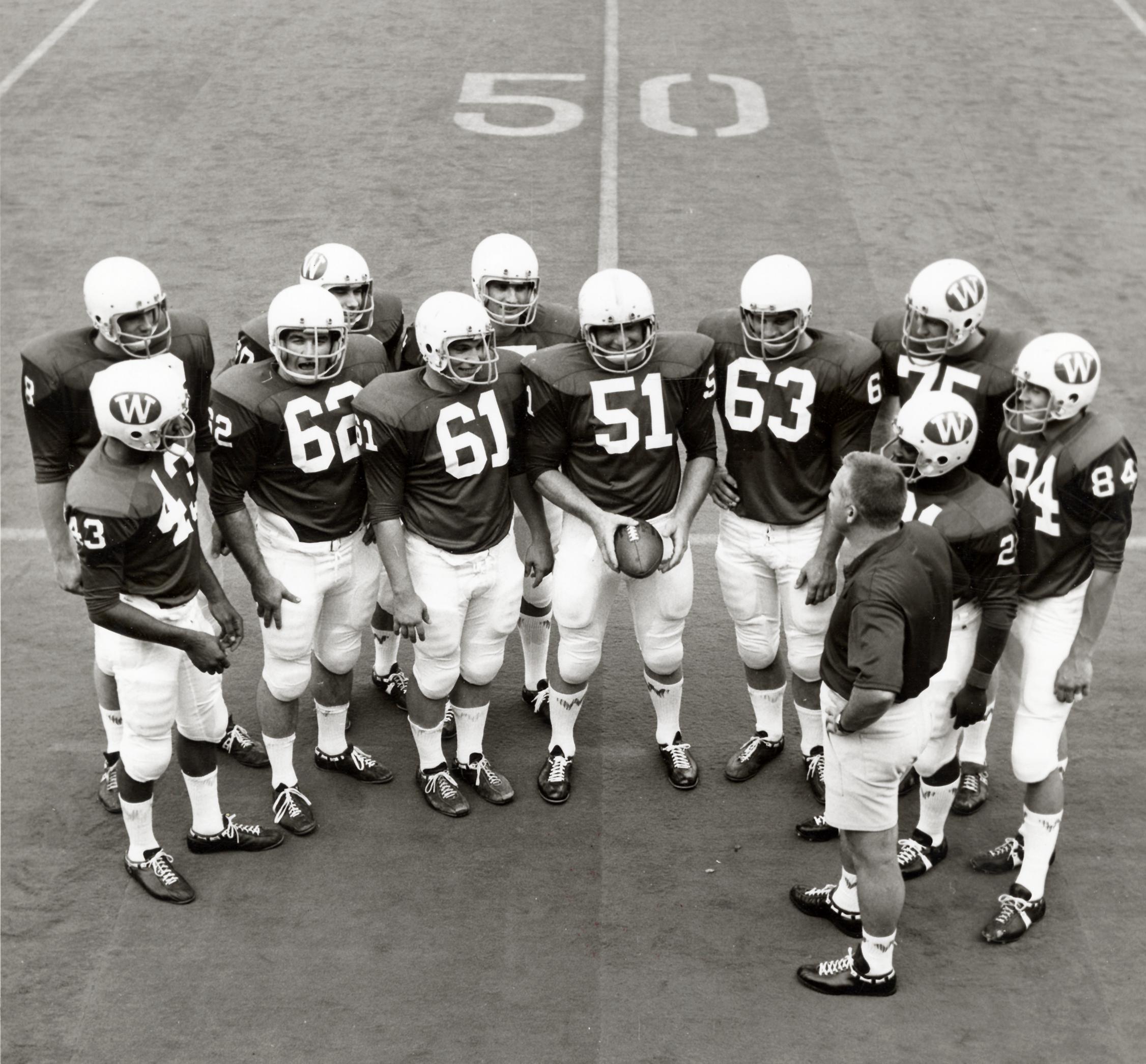 UW Football Group Shot, 1975 - UWDC - UW-Madison Libraries