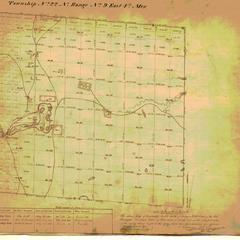 [Public Land Survey System map: Wisconsin Township 22 North, Range 09 East]