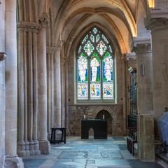 Oxford Cathedral north choir aisle