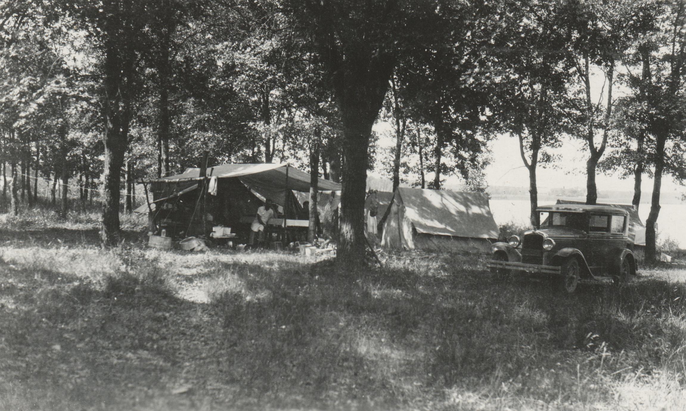Crooked Lake camp