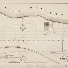 Map, UW-Madison, ca. 1869
