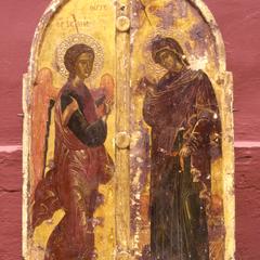 Icon of the Annunciation at Xenophontos