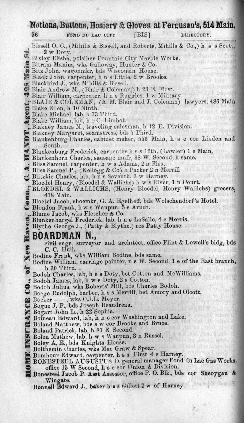 Fond du Lac County gazetteer Full view UWDC UWMadison Libraries