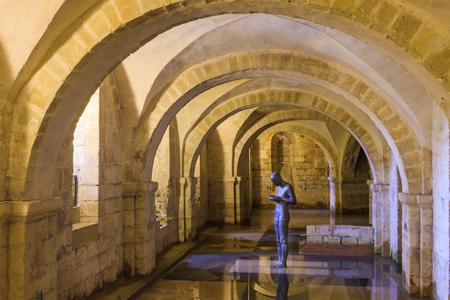 Winchester Cathedral crypt