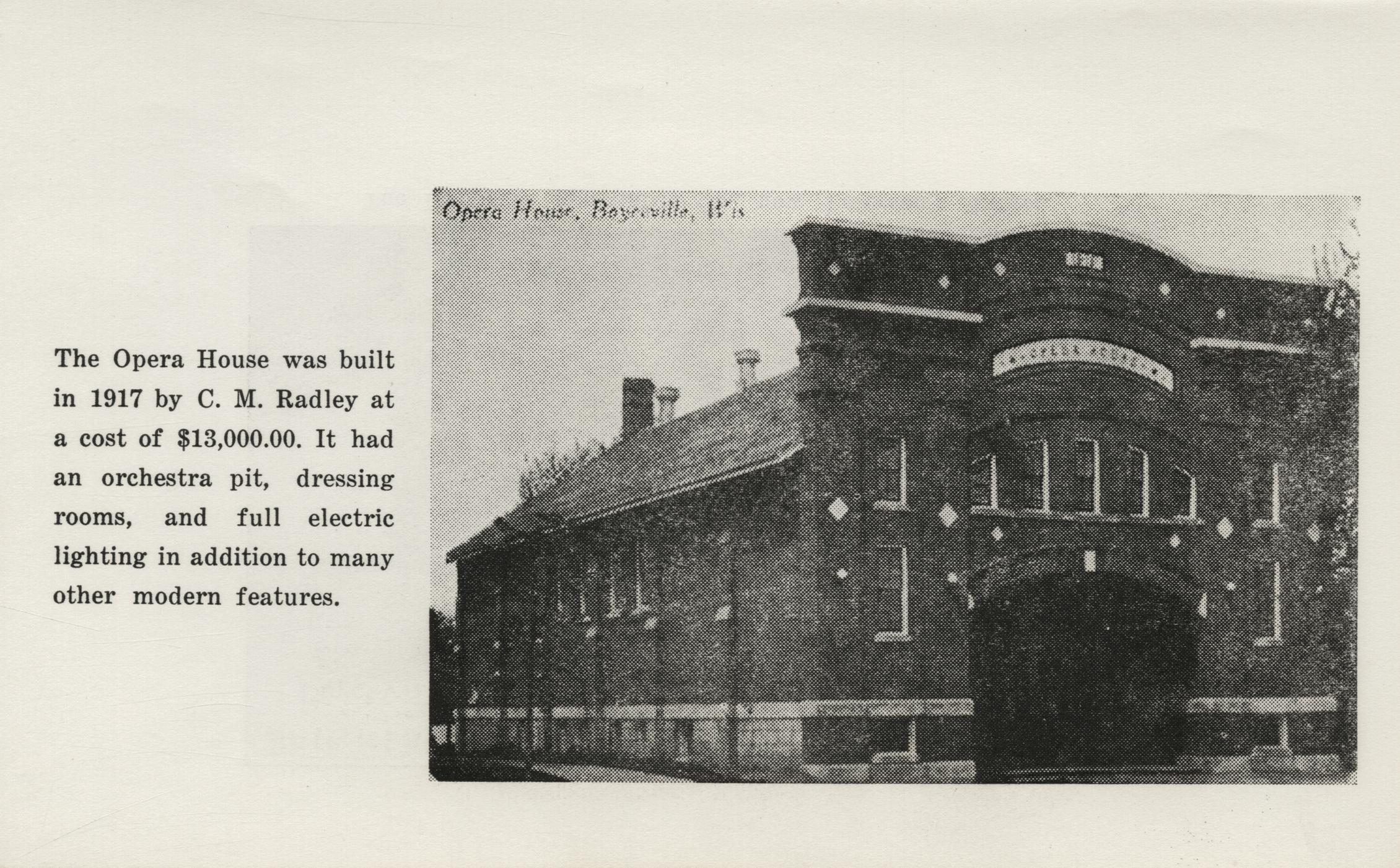 Panorama of progress the history of Boyceville, Wisconsin 18601960 Full view UWDC UW