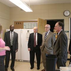Science facilities tour, University of Wisconsin--Marshfield/Wood County, 2012