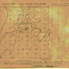 [Public Land Survey System map: Wisconsin Township 12 North, Range 16 East]