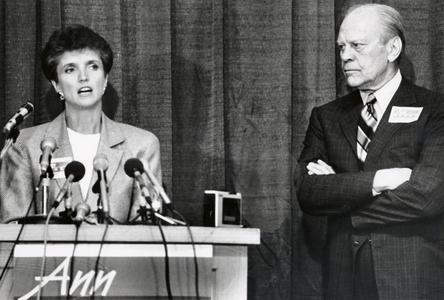 Ann Haney and Gerald Ford