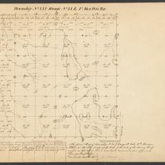 [Public Land Survey System map: Wisconsin Township 21 North, Range 20 East]