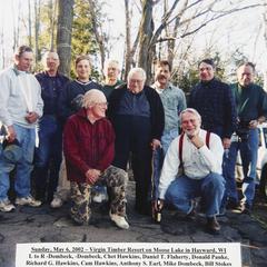 "Sunday, May 6, 2002 -- Virgin Timber Resort on Moose Lake in Hayward, WI"