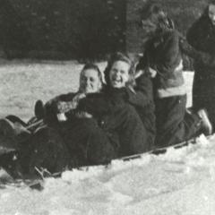 1941 winter student fun
