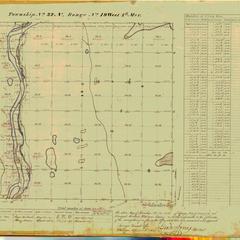 [Public Land Survey System map: Wisconsin Township 32 North, Range 19 West]
