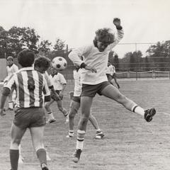 UW-Sheboygan Wombats vs. UW-Washington County soccer game, 1985