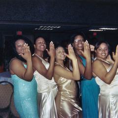 Female students at 2007 Ebony Ball