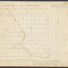 [Public Land Survey System map : Wisconsin Township 23 North, Range 10 East]