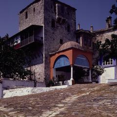 Entrance to Pantocrator Monastery
