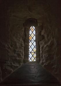 Tintagel St Materiana nave window