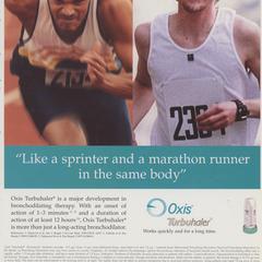 Oxis Turbuhaler advertisement