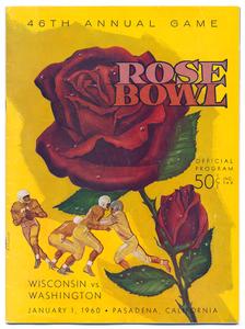 Rose Bowl program, 1960